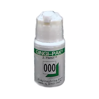 Gingi-Pak® Z-Twist™ Medicated Retraction Cord – Epinephrine HCl 108  All Sizes • $149.95