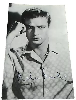 Marlon Brando MGM's  Guys And Dolls  Celebrity Autograph Series Postcard No.235 • $4