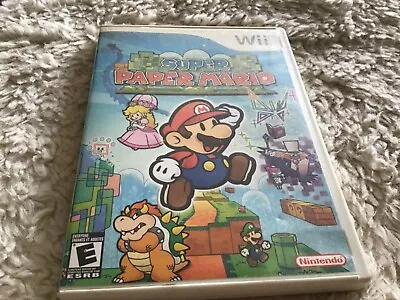 Super Paper Mario (Nintendo Wii 2007) • $19.99