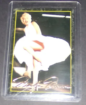 Marilyn Monroe 1995 Sports Time 24kt Gold Autograph Signature Series #3/3 NM/Mt. • $50