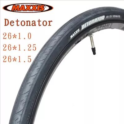 Maxxis Detonator 26 X 1.5  MTB Tyres 1 Pair Mountain Bike Road Bike Tire Durable • $130.61