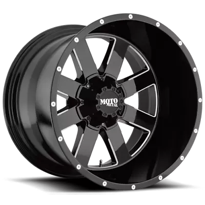 20x10 Moto Metal MO962 Gloss Black Milled Wheel 6x135 (-24mm) • $276.45