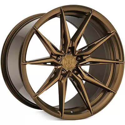 (4) 20x9/20x10.5  Staggered Rohana Wheels RFX13 Brushed Bronze Rims (B2) • $2640