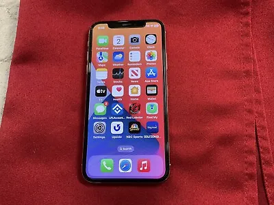 Apple IPhone X Space Gray - 64GB - Unlocked - Great Condition • $145