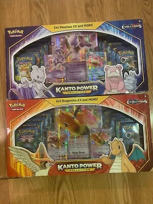 Pokémon TCG - Kanto Power Collection Box Set Set Pair Mewtwo Dragonite Pokemon • $380