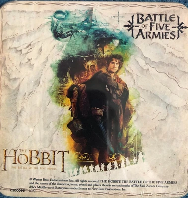 £1.50 • Buy The Hobbit - Battle Of Five Armies Bilbo Drink Mat / Mug Coaster