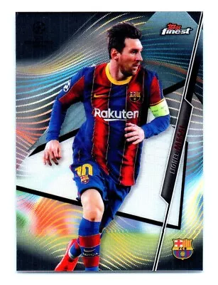 2021 Topps Finest UCL Lionel Messi Paris Saint-Germain #100 • $13