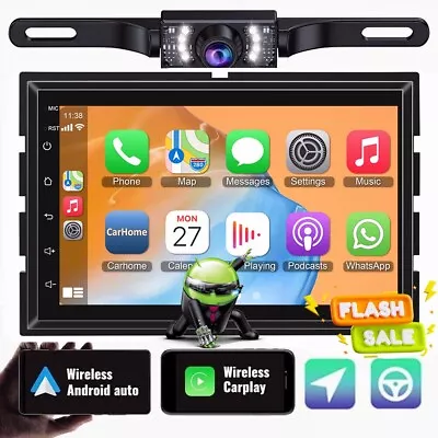 7”CarPlay Android 12 Auto Car Stereo GPS Head Unit For Ford FUSION F150/250/350 • $135.80