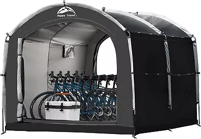 Outdoor Bike Storage Tent 876ft Large 2-in-1 Portable Storage Shed With Doors • $218.49