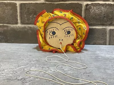 Vintage Cloth Dollface String Holder/folk String Holder • $23.71