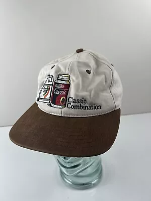 Vintage Embroidered Baseball Cap Ball Hat DuPont Classic Combination Snapback • $24