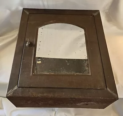 Vintage Metal Medicine Cabinet W/ Mirror • $60