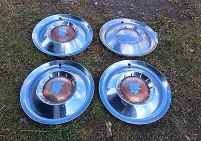 Set Of 4 1954 Mercury 15  Hubcaps Wheel Covers 54 Custom Monterey Sun Valley • $149