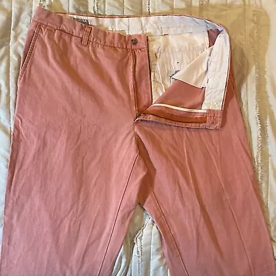 Murrays Toggery Shop Pants Mens 40x30 Nantucket Reds Collection Flat Front Chino • $29.95