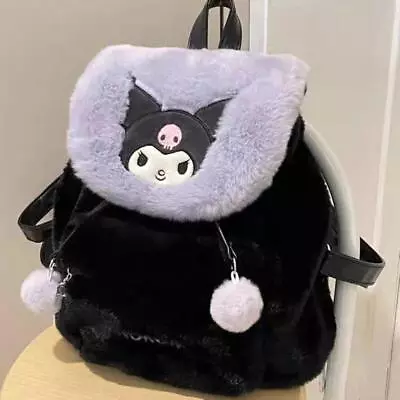 Backpack Y2K Hello Kitty Plush Schoolbag My Melody Pochacco Bag Student School B • $42.14
