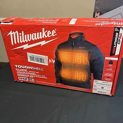 Milwaukee 204BL-21M M12 Heated ToughShell™ Jacket Kit (Navy Blue) - M + Battery • $115.99