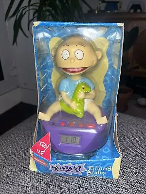Very Rare Vintage Rugrats Talking Tommy Alarm Clock 1998 Nickelodeon • £39.99
