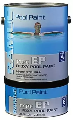 RAMUC EP Epoxy High Gloss Epoxy Pool Paint (Black) • $169.99