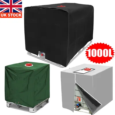 Cover Sun Protective Hood For Rain Water Tank 1000 Liters IBC Container Foil UK~ • £12