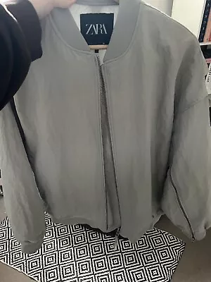 Zara Bomber Jacket-UK XL-Never Worn-Perfect Condition-Unisex • £0.99