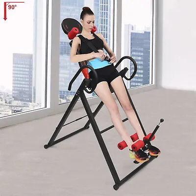 Inversion Table Back Pain Therapy Teeter Relief Fitness Hang Gravity Heavy Duty • $169.10