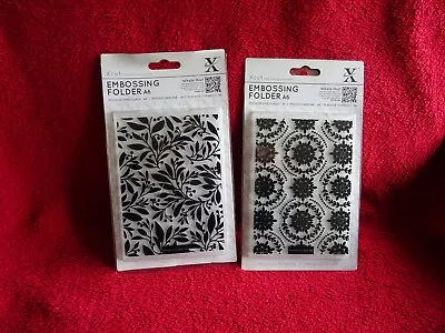 Xcut Embossing Folder A6 X 2 • £2