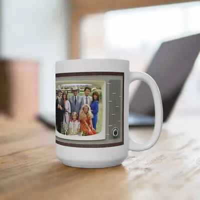 DALLAS TV Show Tv Retro Design Ceramic Mug 15oz Extra Large • £21.40