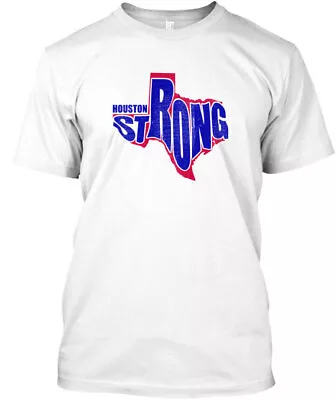 Vintage Houston Strong T-Shirt Made In The USA Size S To 5XL • $21.59