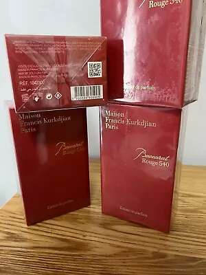 New Sealed Maison Francis Kurkdjian Paris Baccarat Rouge 540 70ml • £130