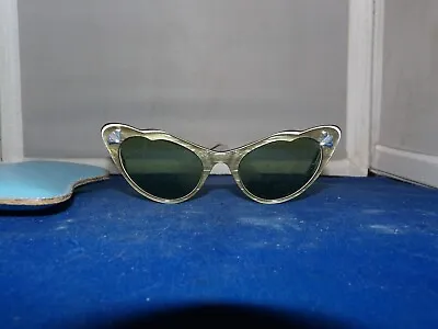 Vintage American Optical Cats Eye Sunglasses Kids Size 4-5 1/2 • $34.19