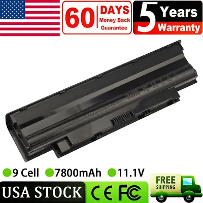 9-cell Battery For Dell Inspiron N5010 N5110 N7010 J1KND 8NH55 4YRJH Notebook • $22.99
