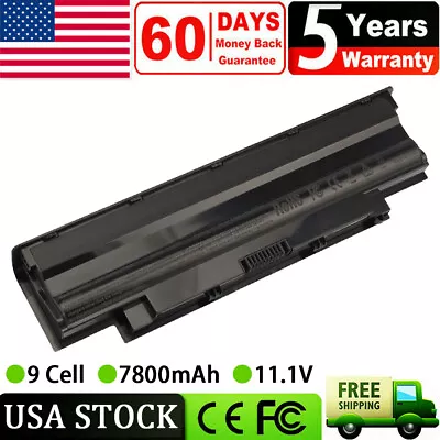 9Cell Battery J1KND For DELL Inspiron 3520 3420 M5030 N5110 N5050 N4010 N7110 PC • $22.99