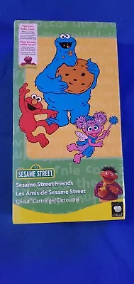 Cricut Cartridge Sesame Street Friends Elmo Cookie Monster Abby Big Bird Oscar • $10