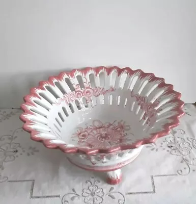 £28 • Buy Vintage Vestal Pottery Portuguese Handpainted Ceramic Bowl