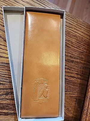 Vintage Champion Flying Corn Brown Bifold Wallet Kressline West Bend Wisconsin • $24.99