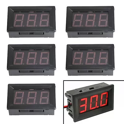 Dc5-120V 2Wire Mini Digital Voltmeter Tester Module Led Display Panel 0.56  USA • $16.85