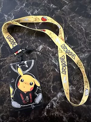 Pokemon Lanyard ID Card Holder Keychain Neck Strap • $11.99