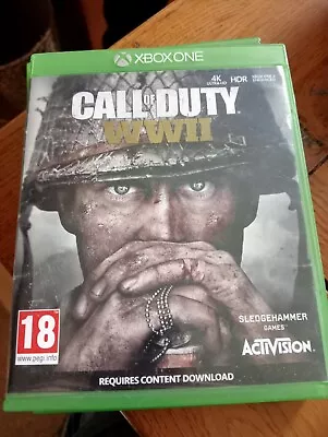 Activision Call Of Duty: WWII For Microsoft Xbox One 2017 • £1.20