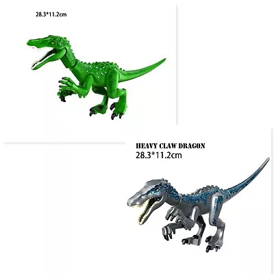 Jurassic World Park Dinosaurs 28cm Big XL Baryonyx Figures Toy Building Blocks • $47.99