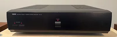 YAMAHA MX-2 NATURAL SOUND POWER AMPLIFIER (150 Wpc)  Tested 167watts/channel • $380