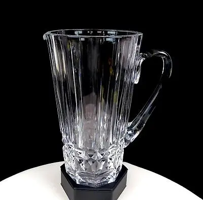 $89.95 • Buy Val St Lambert Signed Crystal Clear Balmoral 30oz Vintage 8 5/8  Pitcher