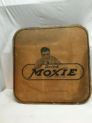  Moxie Cardboard Double Sided Sign Table Top General Store Display Drug Store  • $135