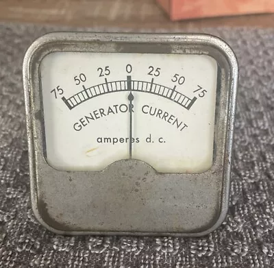Generator Diagnostic Test Meter DC Ammeter Vintage • $7.99
