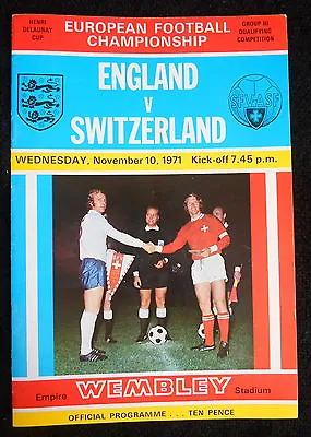£2.39 • Buy England V  Switzerland   European Championship  Qualifier   21-9-1983   