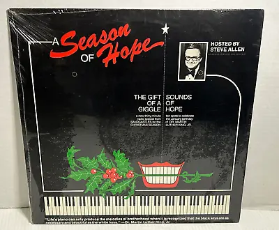 Sealed Signed Steve Allen A Season Of Hope Holiday Radio Specials 1988 Lp Insert • $9.99