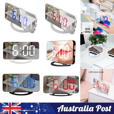 $24.99 • Buy Projector Adjustable Digital Clock Led Automatic Thermometer Projection Clocks