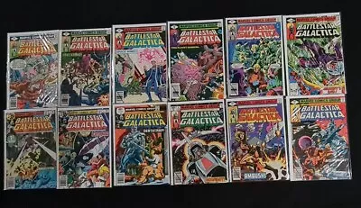 BATTLESTAR GALACTICA #1 – 23 Complete Set 1979 Marvel Comics Newsstand FN/VF • $240