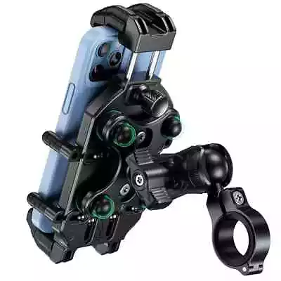 2024 New Anti Vibration Motorcycle Phone Holder 1  Spherical Phone Holder Hot • $67.06