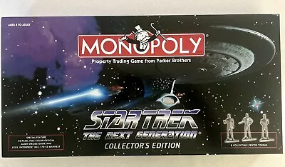 Star Trek The Next Generation Monopoly Collector's Edition 1998 Parts Sealed • $30