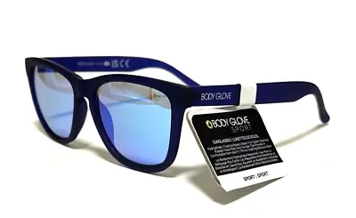 NEW Body Glove Men’s SUNGLASSES Blue Mirrored  Hydrophobic Coating Sport • $15.88